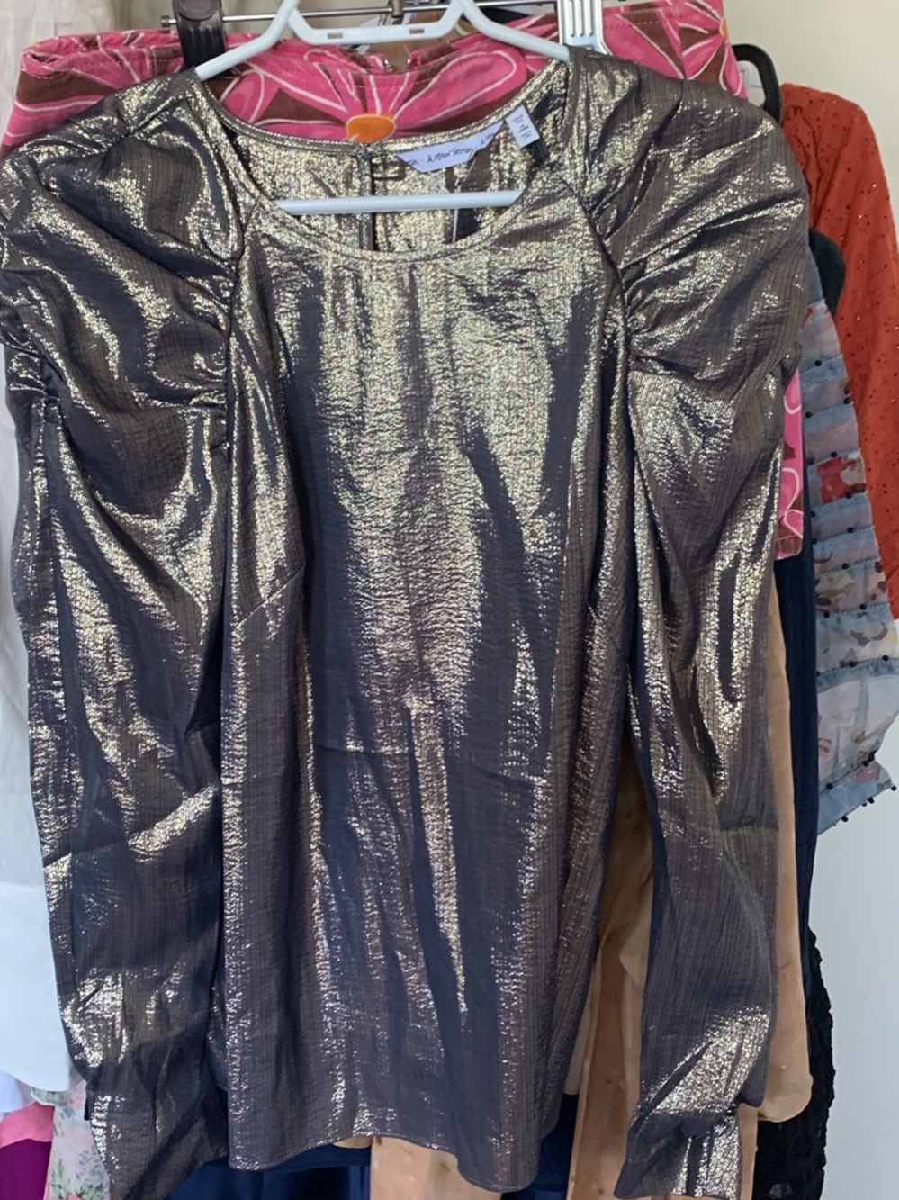 NWOT &OtherStories Silk Blende Blouse